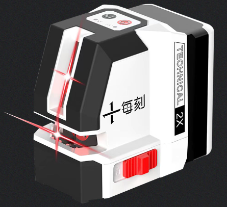 What are the laser characteristics of the 2-Line Red Laser Level?