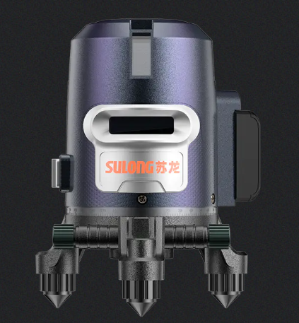 Does SULONG laser level support outdoor mode for enhanced visibility in sunlight?